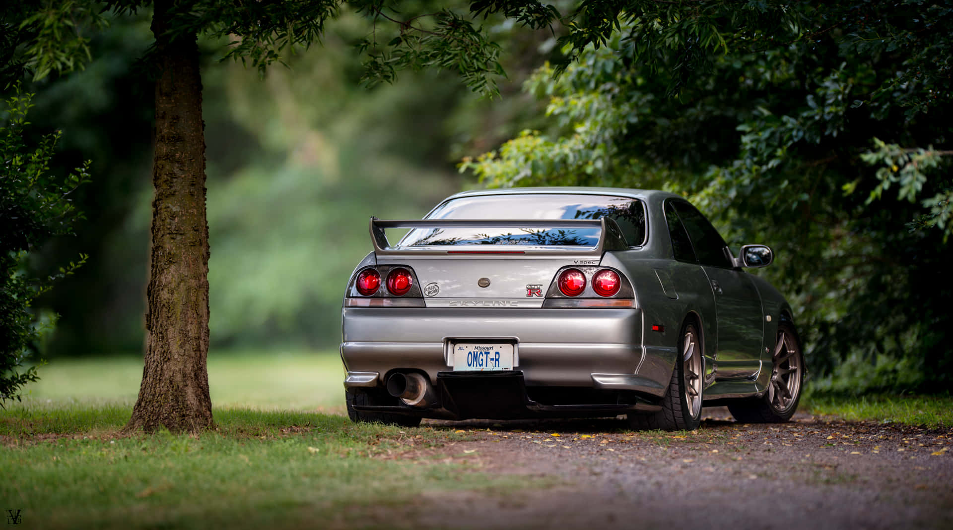 A Powerful Skyline - R33 Gtr Background