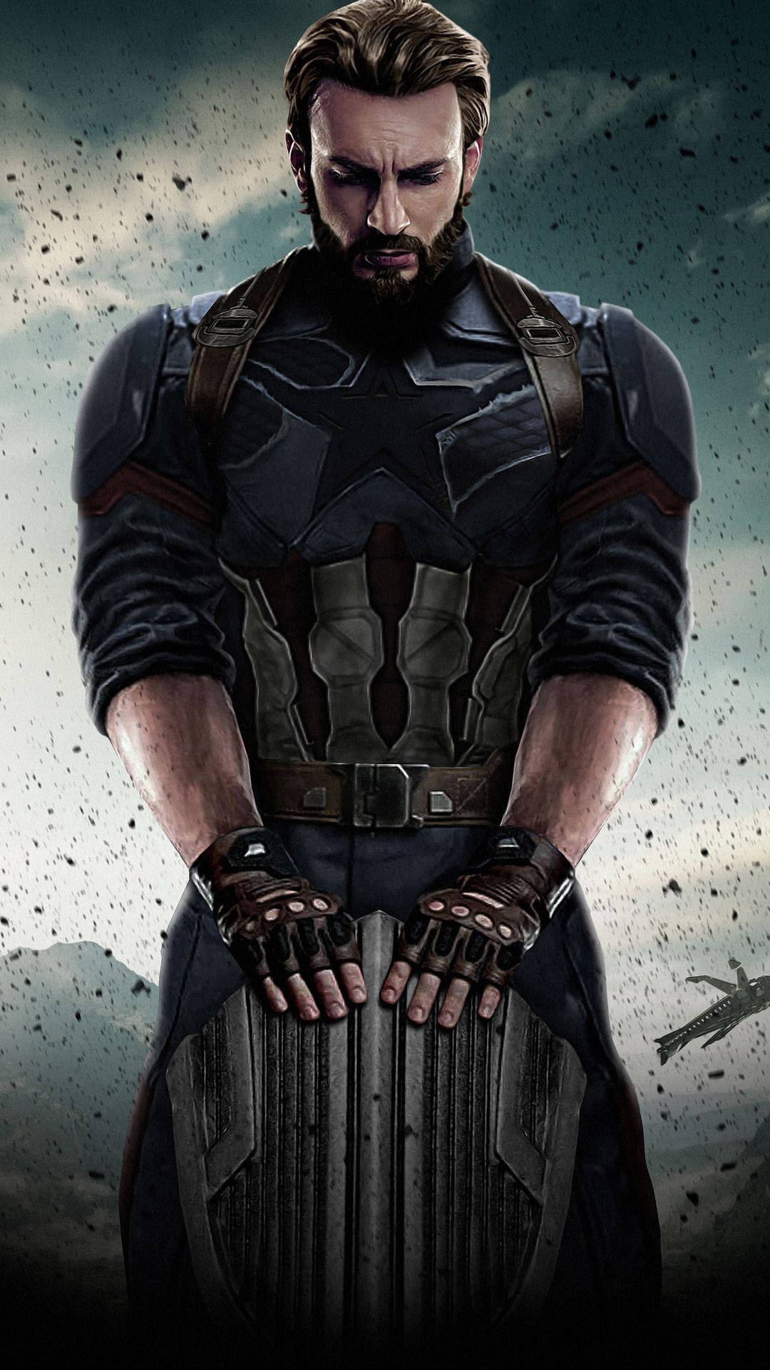 A Powerful Symbol Of Patriotism - Best Captain America Background