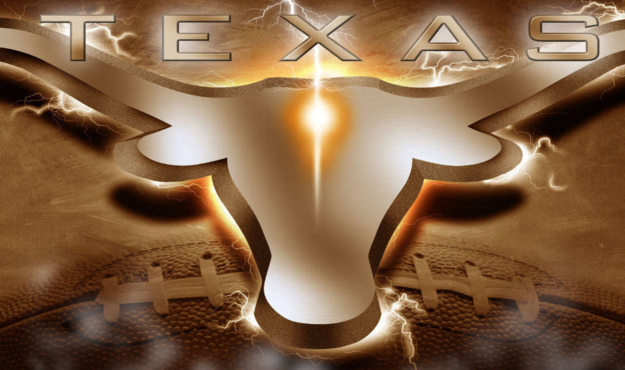 A Proud Texas Longhorn Background