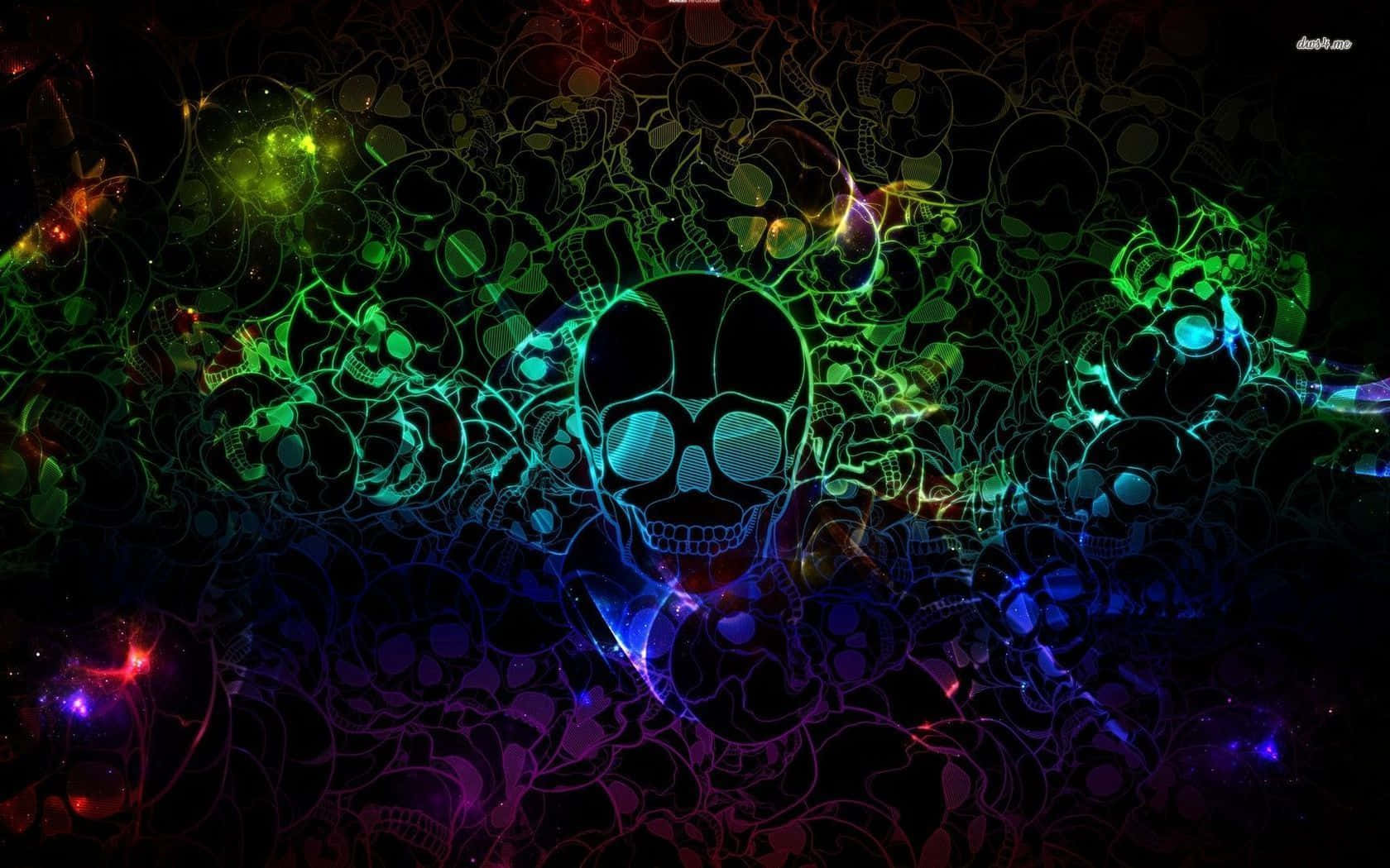 “a Proudly Displayed Daring Skull” Background