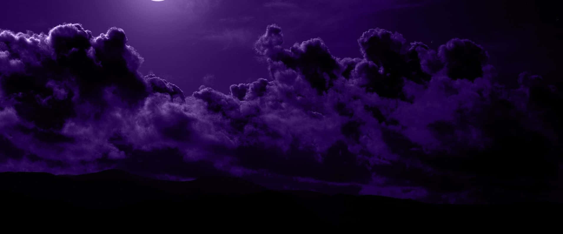A Purple Aesthetic Laptop With A Retro Design Background