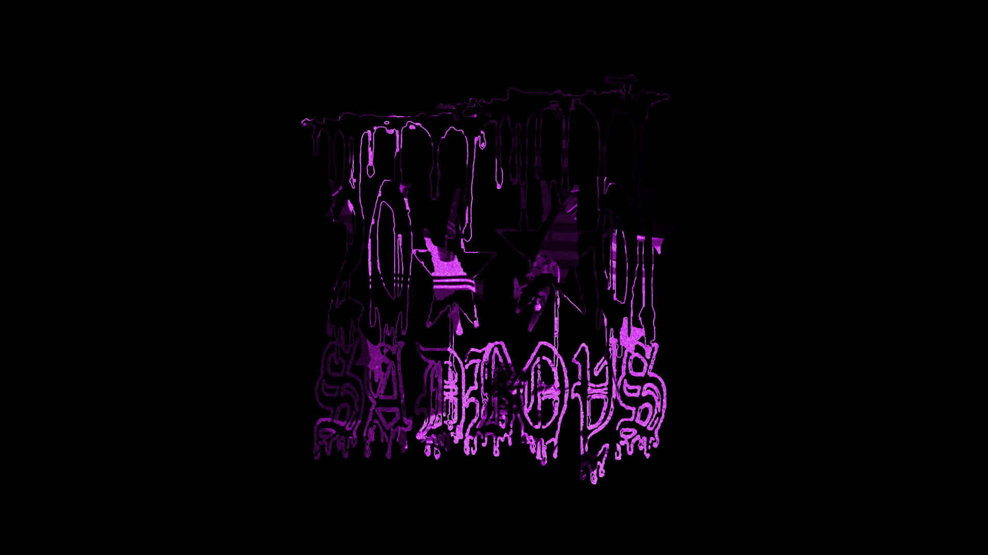 A Purple And Black Background With The Words'suicide' Background