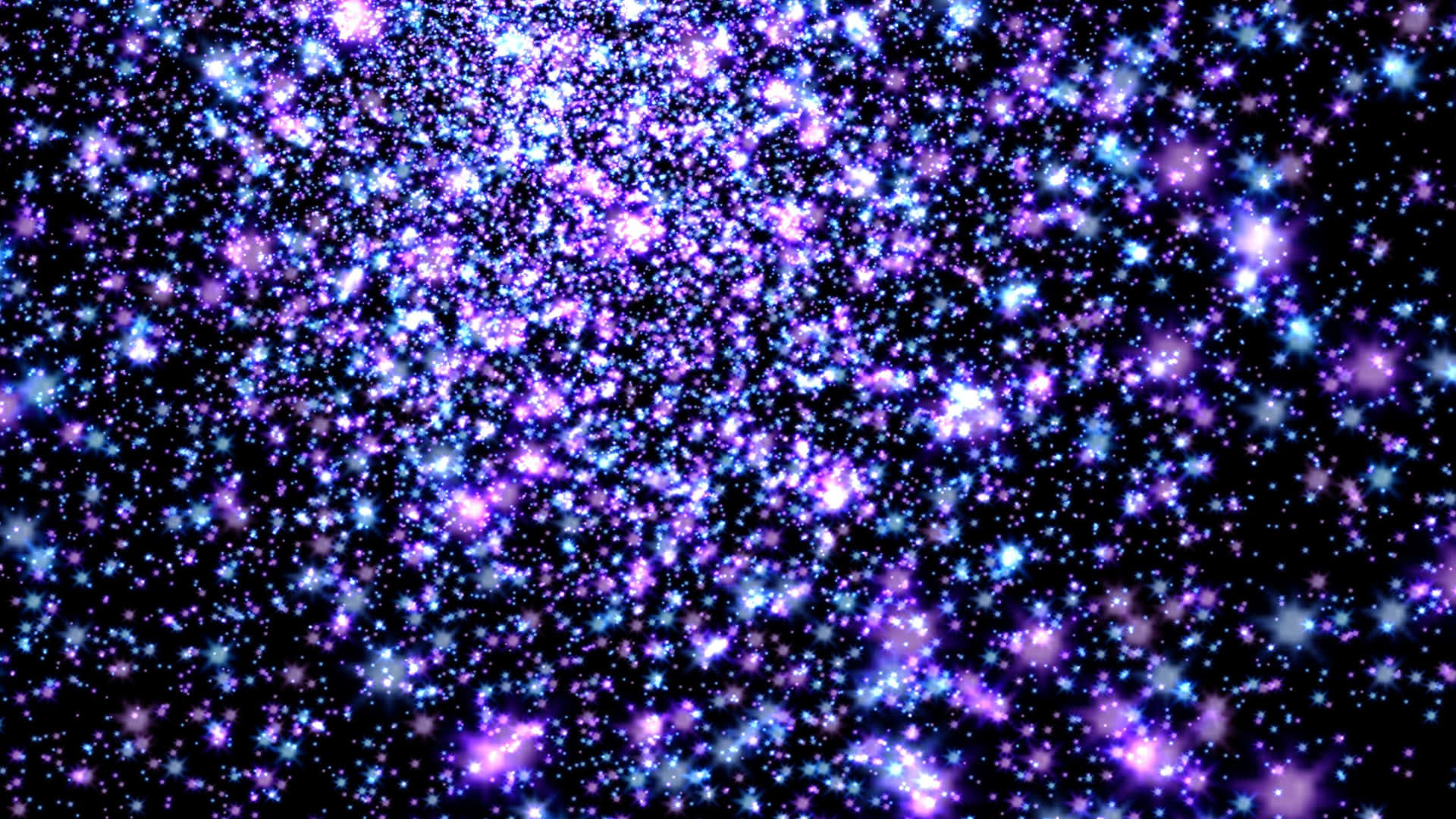 A Purple And Blue Starry Sky Background