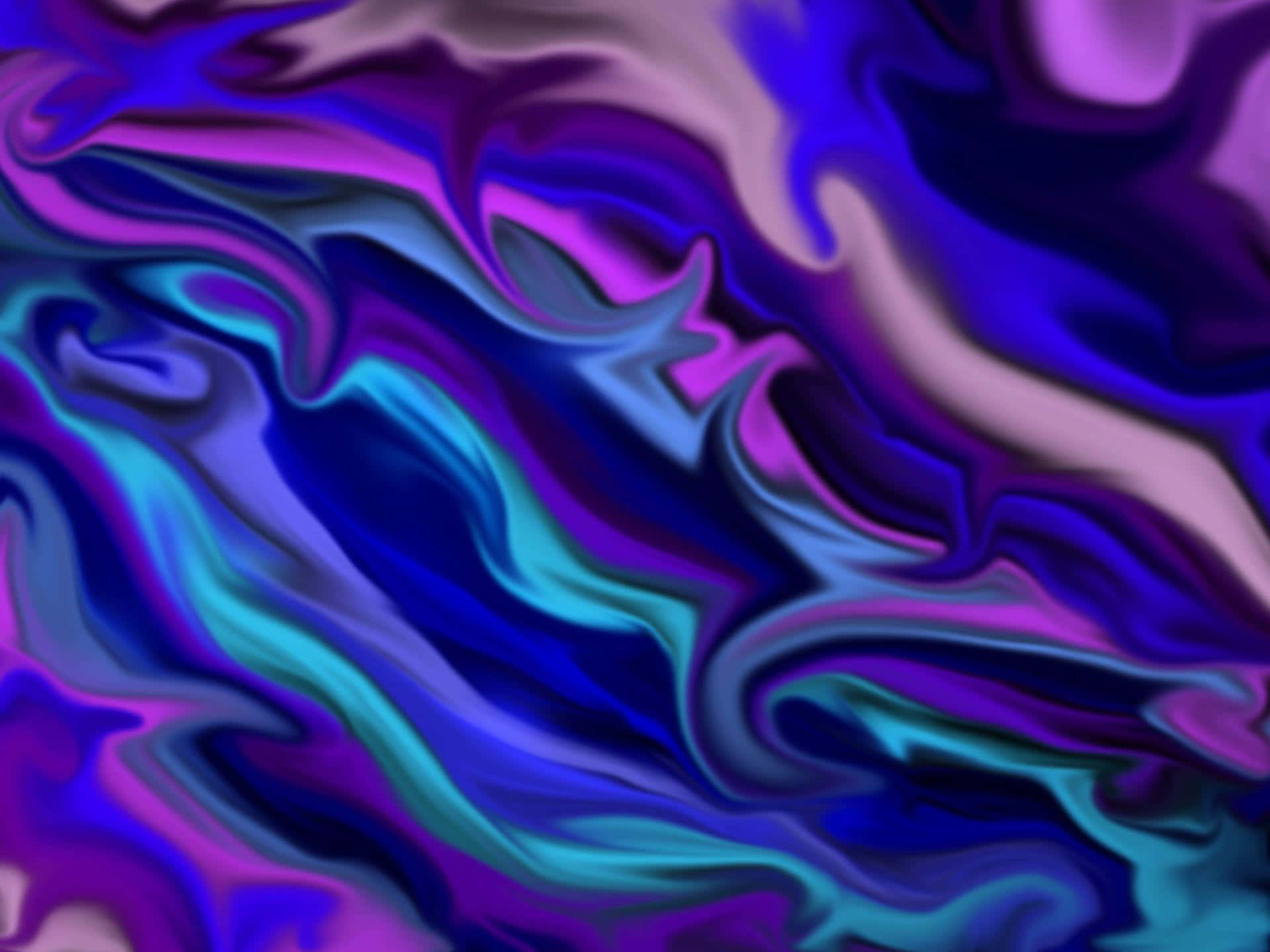 A Purple And Blue Swirling Background