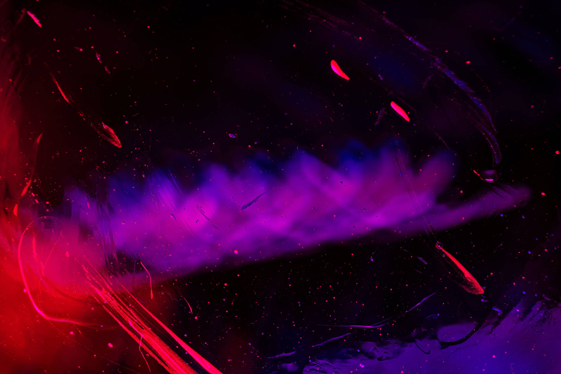 A Purple And Red Abstract Painting Background