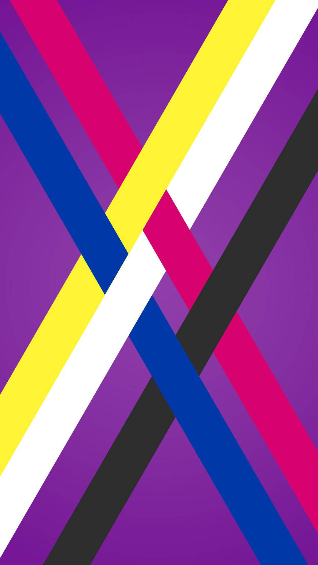 A Purple And Yellow Background With A Rainbow Of Colors Background