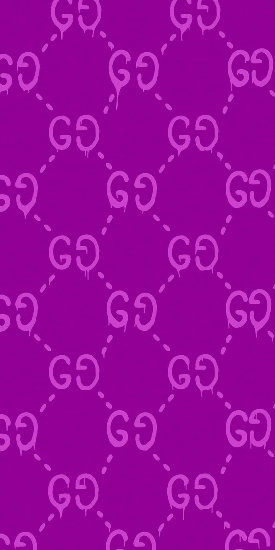 A Purple Background With The Letters G And G Background