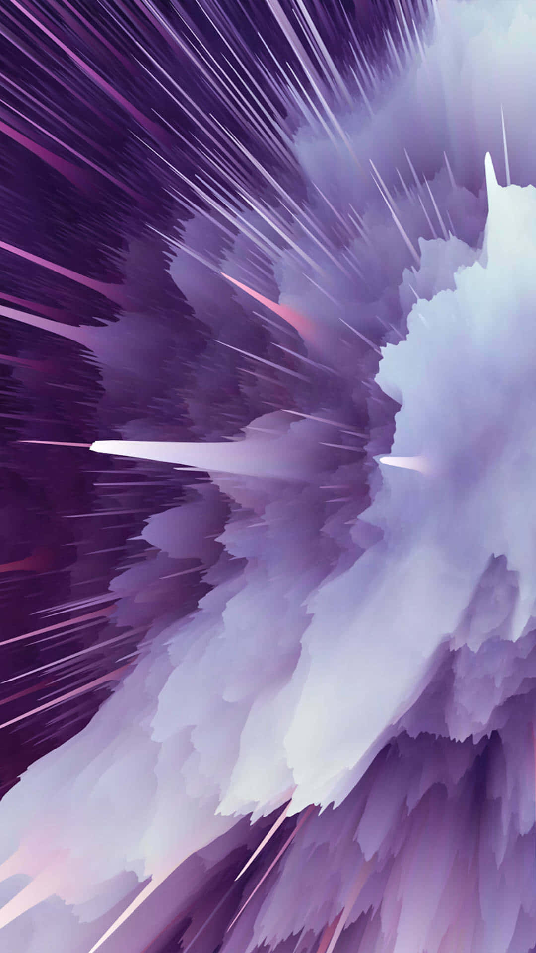 A Purple Explosion With A Purple Background Background