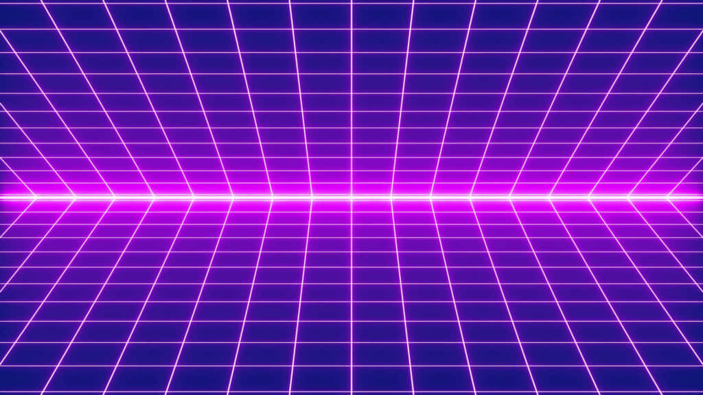 A Purple Grid With A Blue Background Background