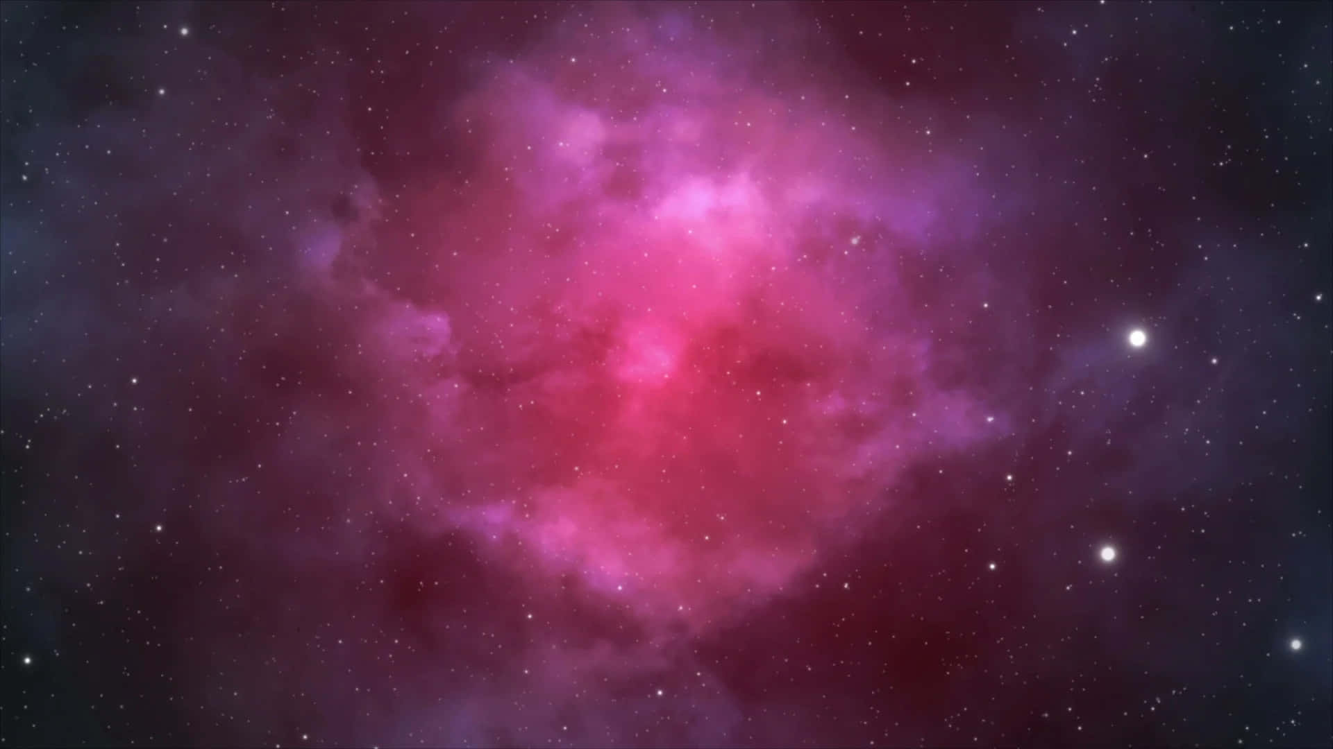 A Purple Nebula In Space With Stars Background