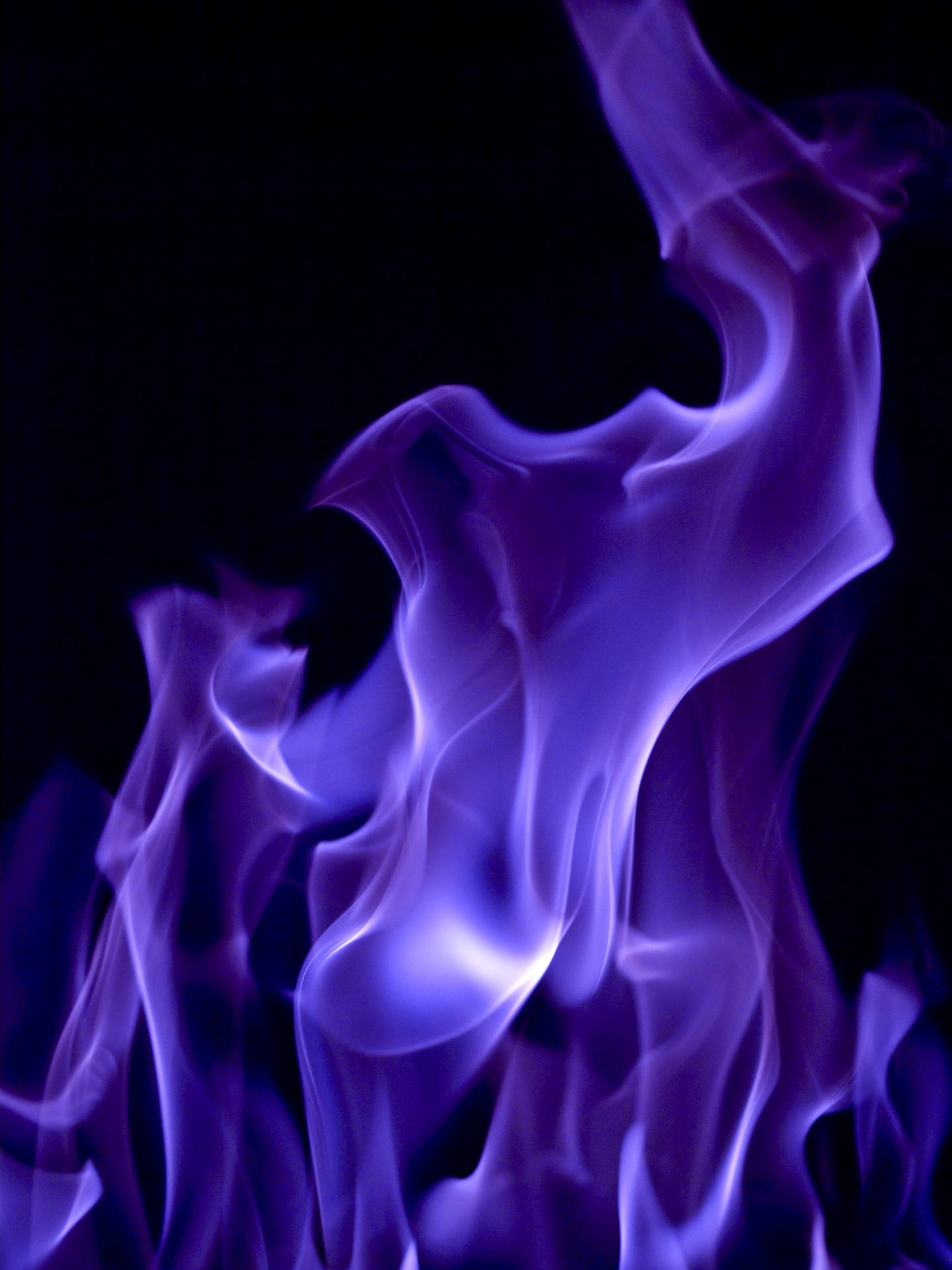 A Purple Smoke Rising Background