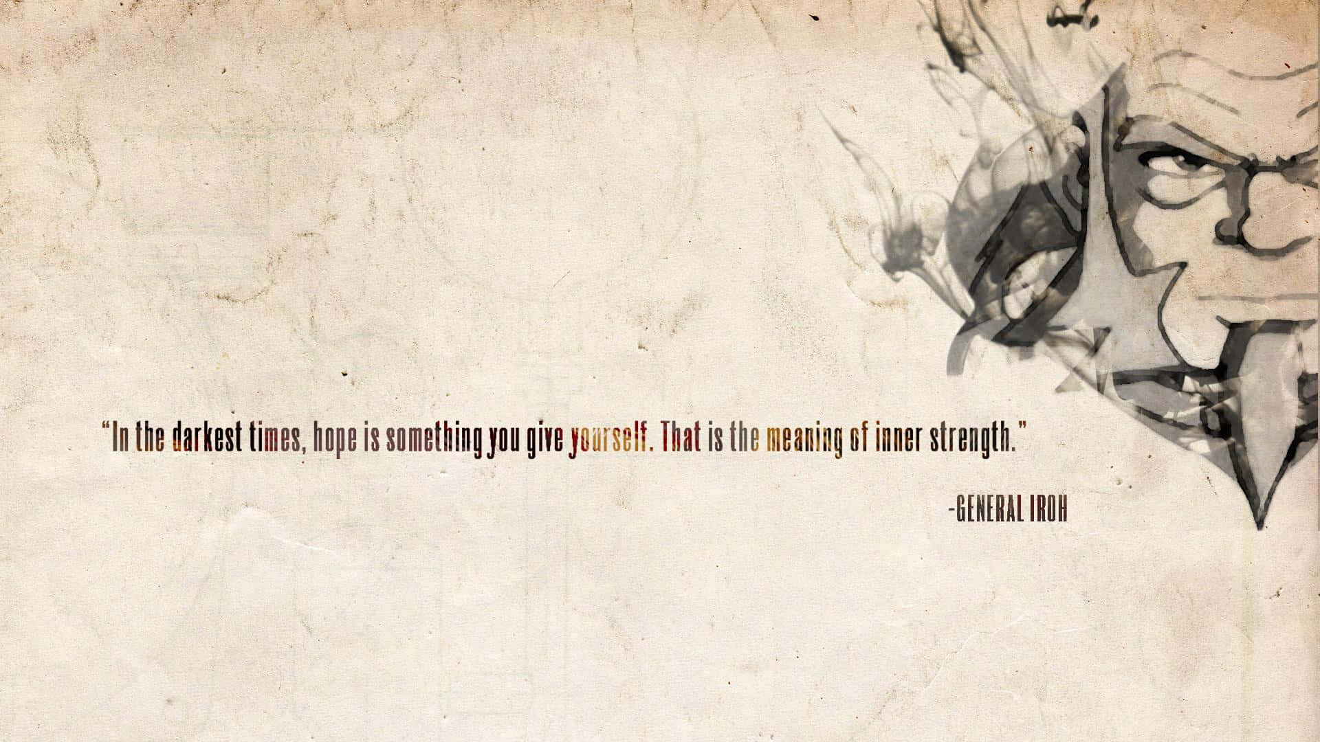 A Quote From A Comic Book With A Picture Of A Man Background