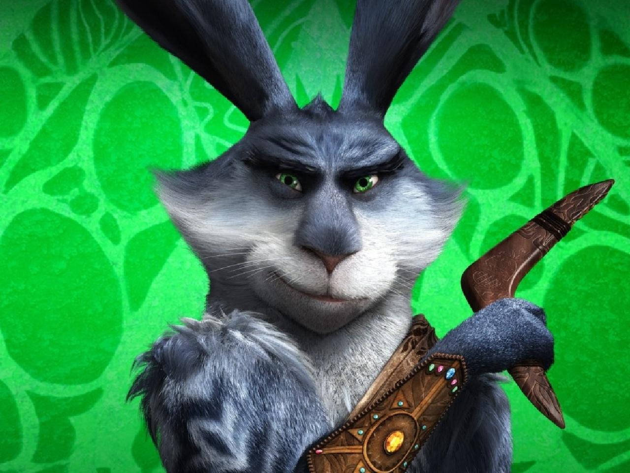 A Rabbit Holding An Arrow In His Hands