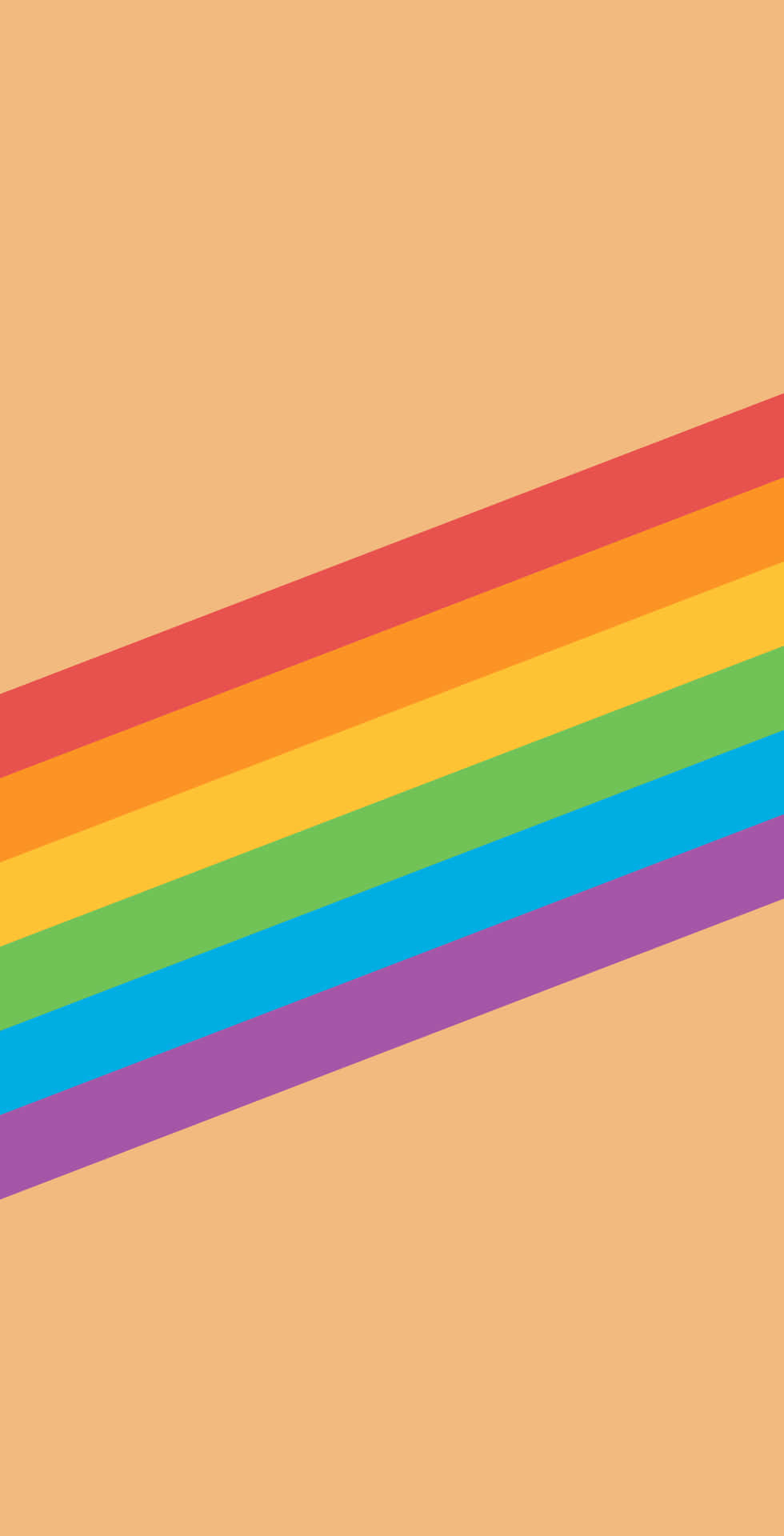 A Rainbow Colored Background With A Rainbow Stripe