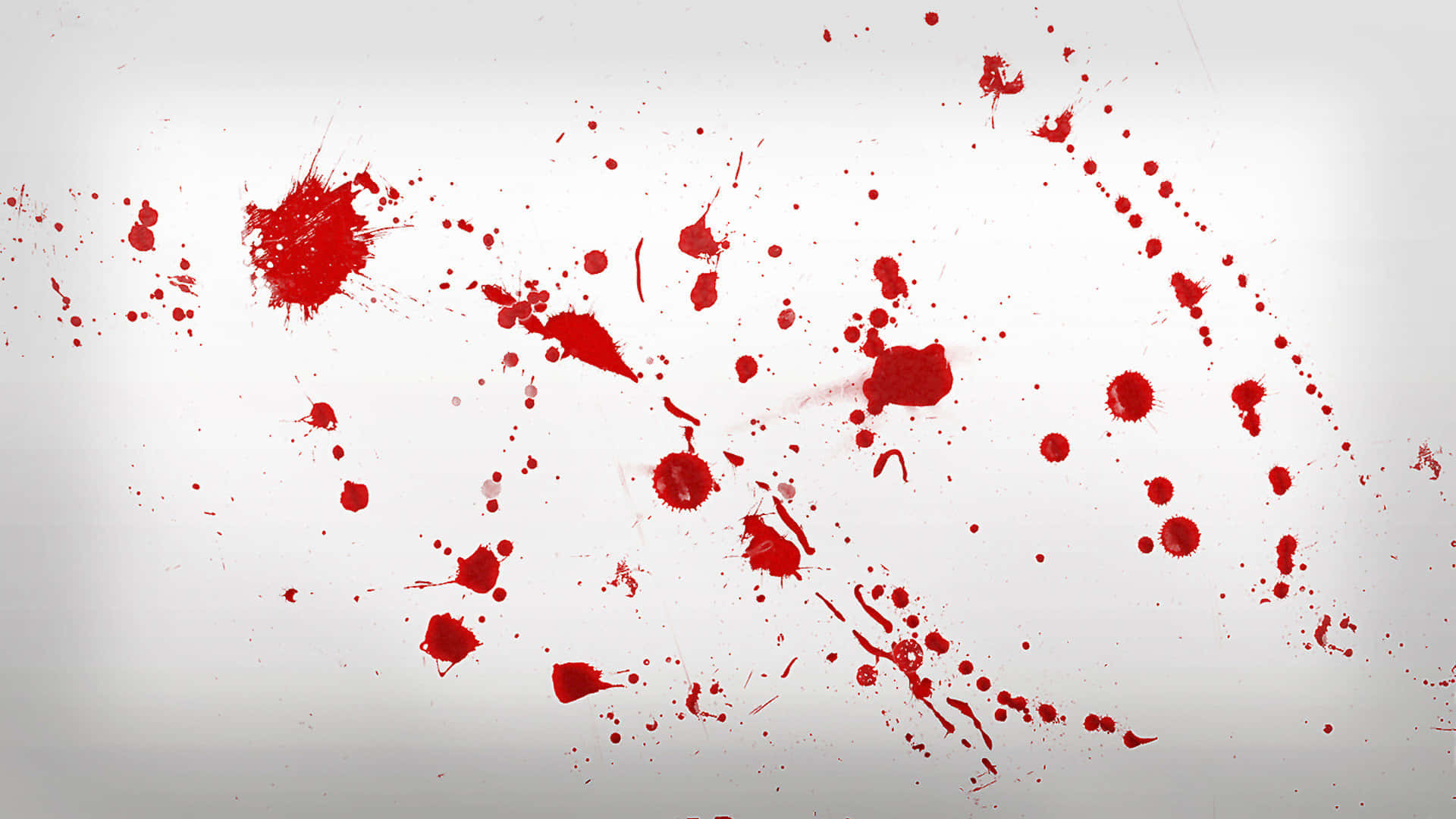 A Red Blood Splatter