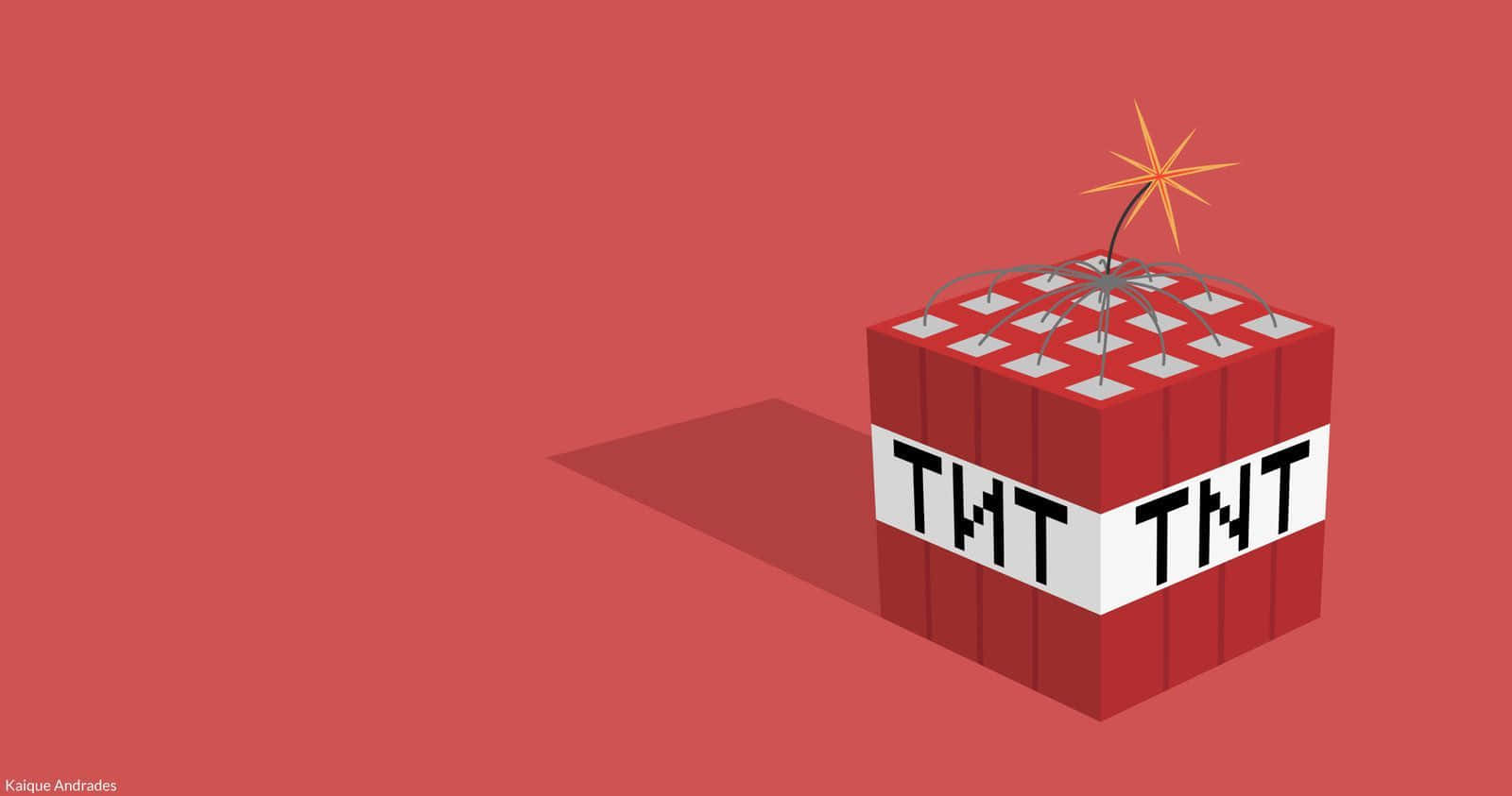 A Red Box With The Word Tt On It Background