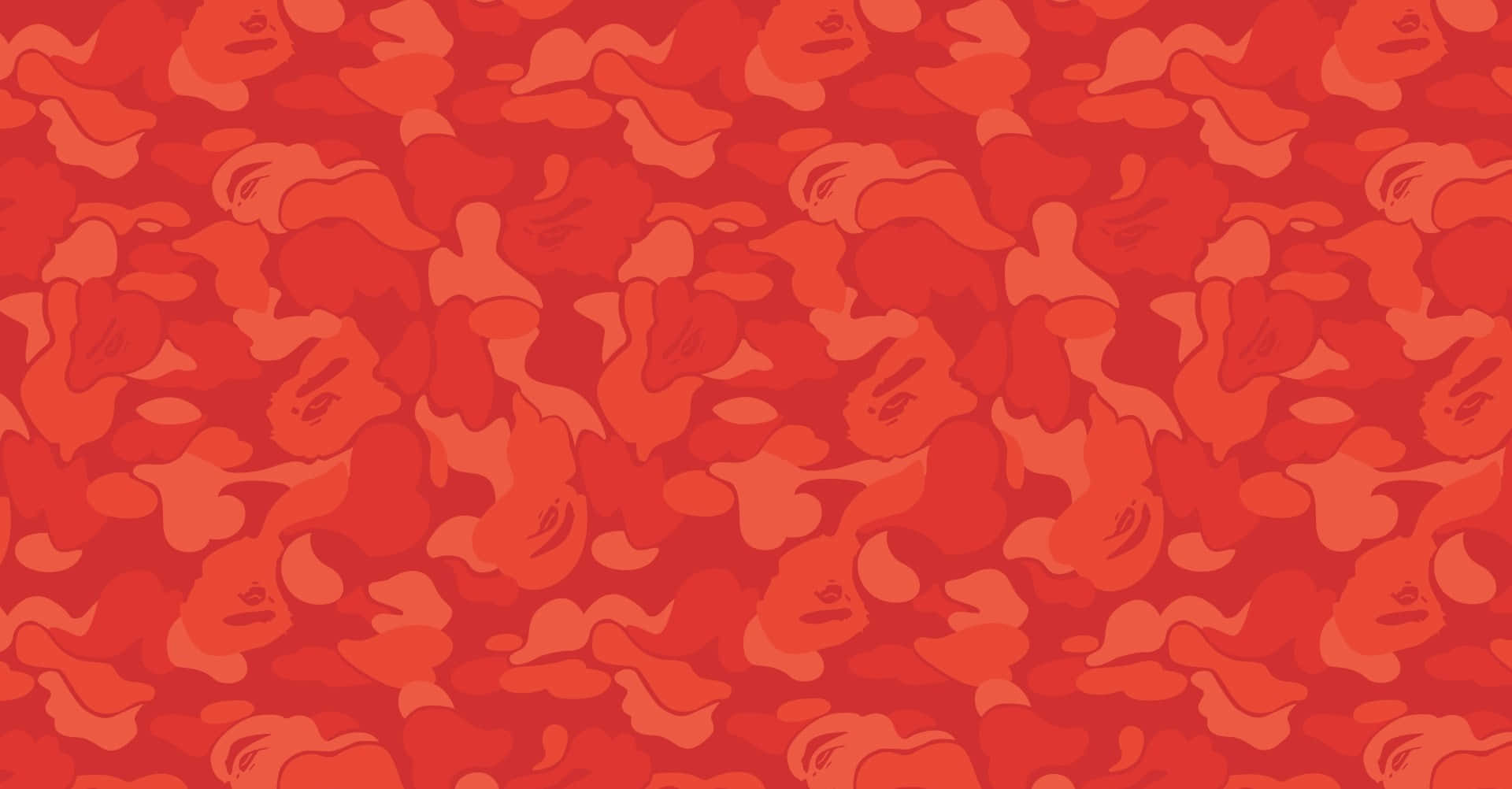 A Red Camouflage Pattern With A Red Background Background