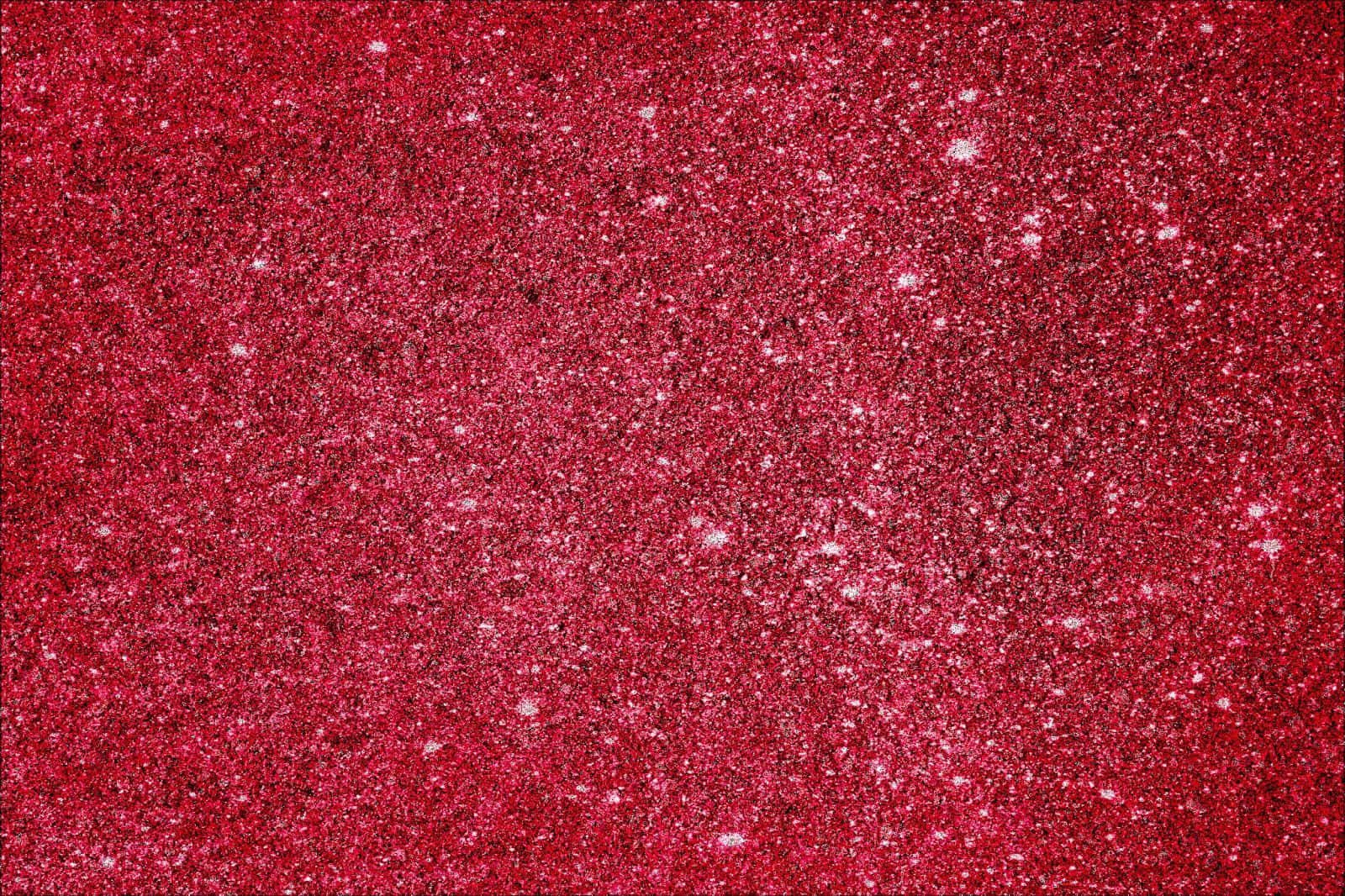 A Red Glitter Background With White Stars