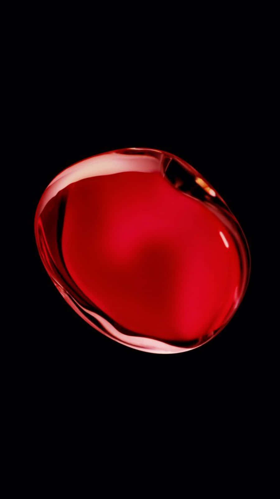 A Red Liquid On A Black Background Background