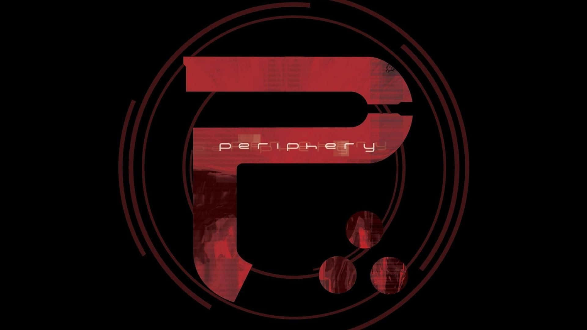 A Red Logo With The Word Phnomen Background