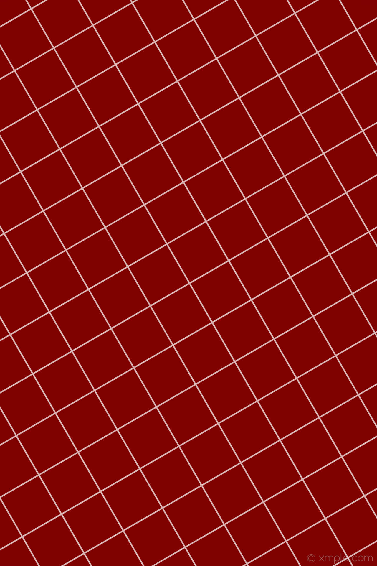 A Red Square Tiled Background With White Lines