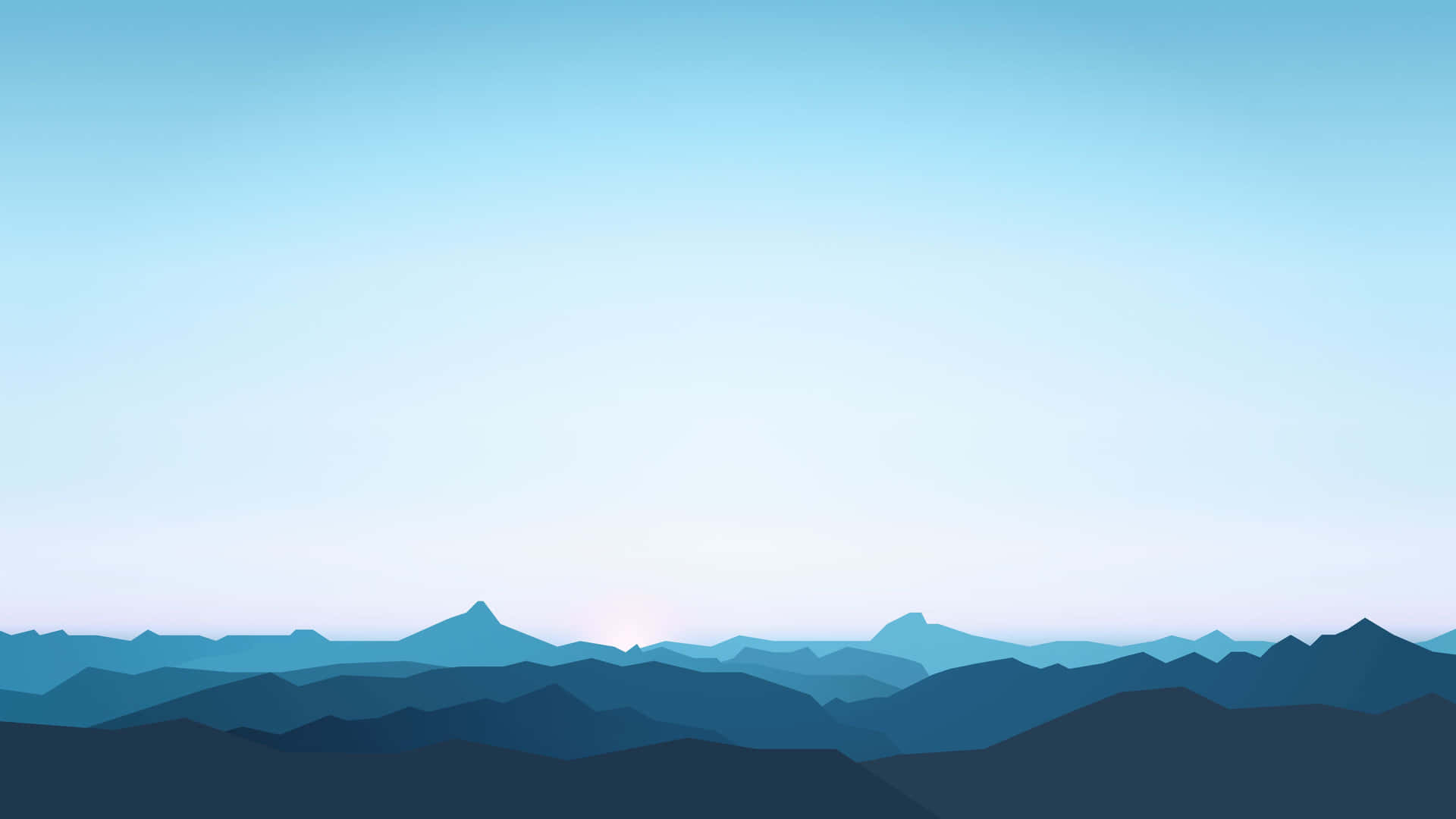 A Refreshing Minimalist Blue Background