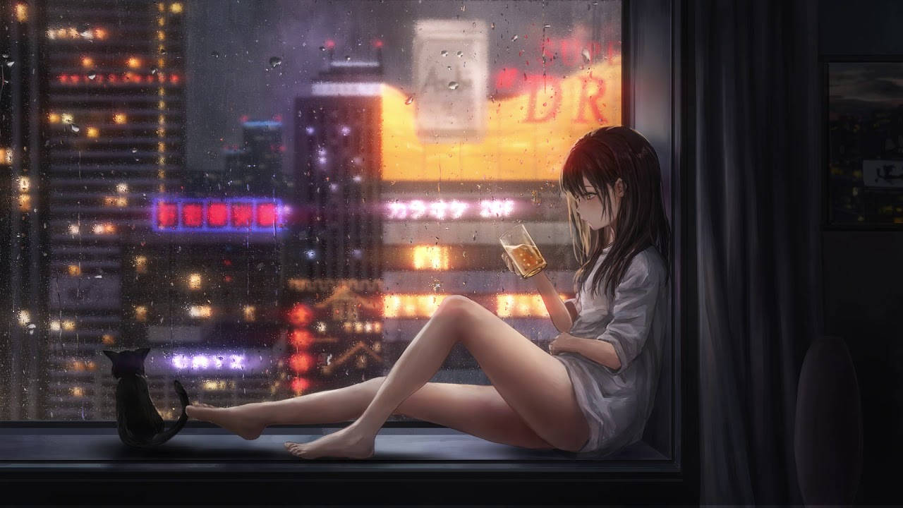 A Relaxing Anime Night