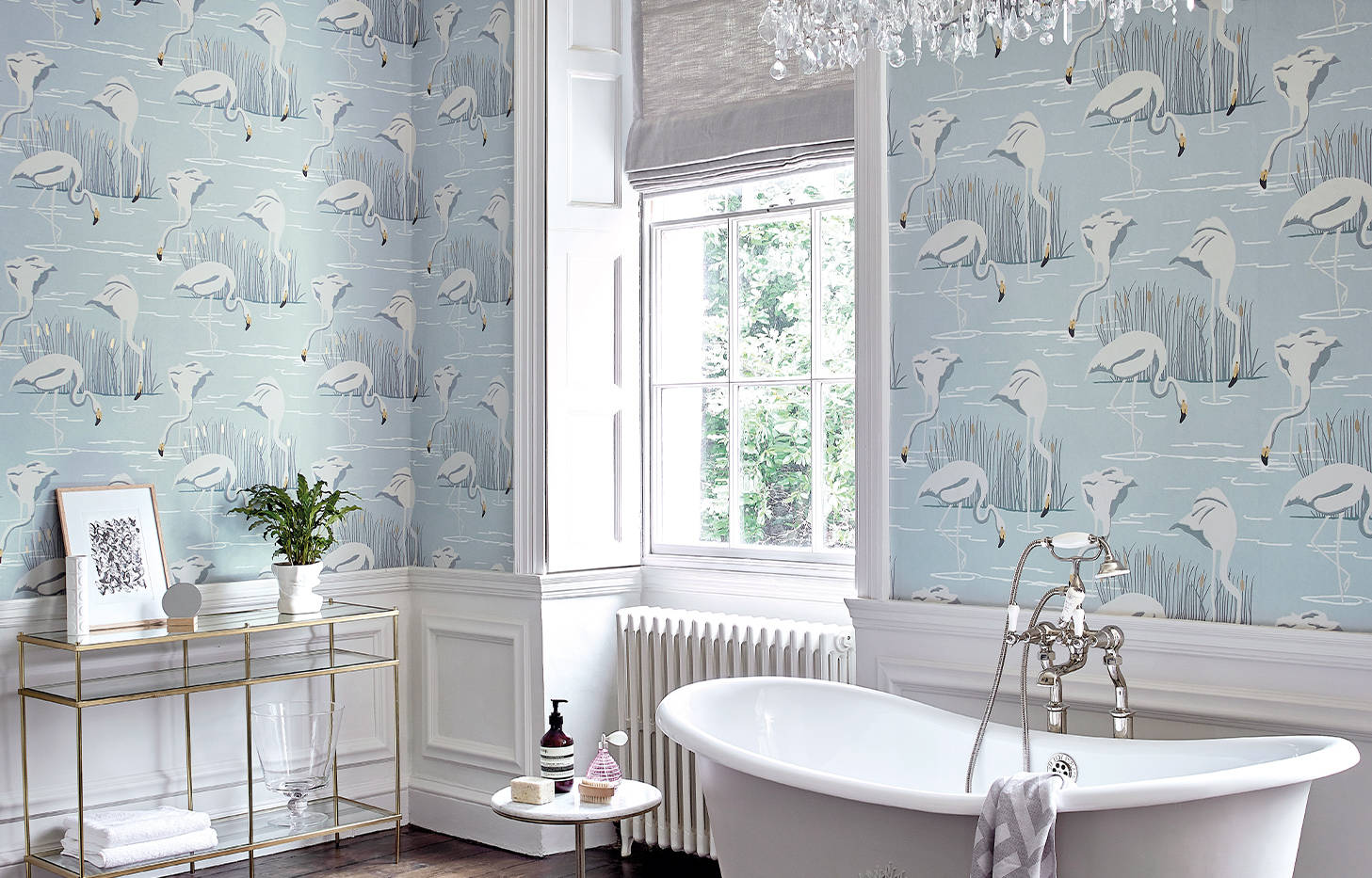 A Relaxing Soak In The Marble Bathtub Background