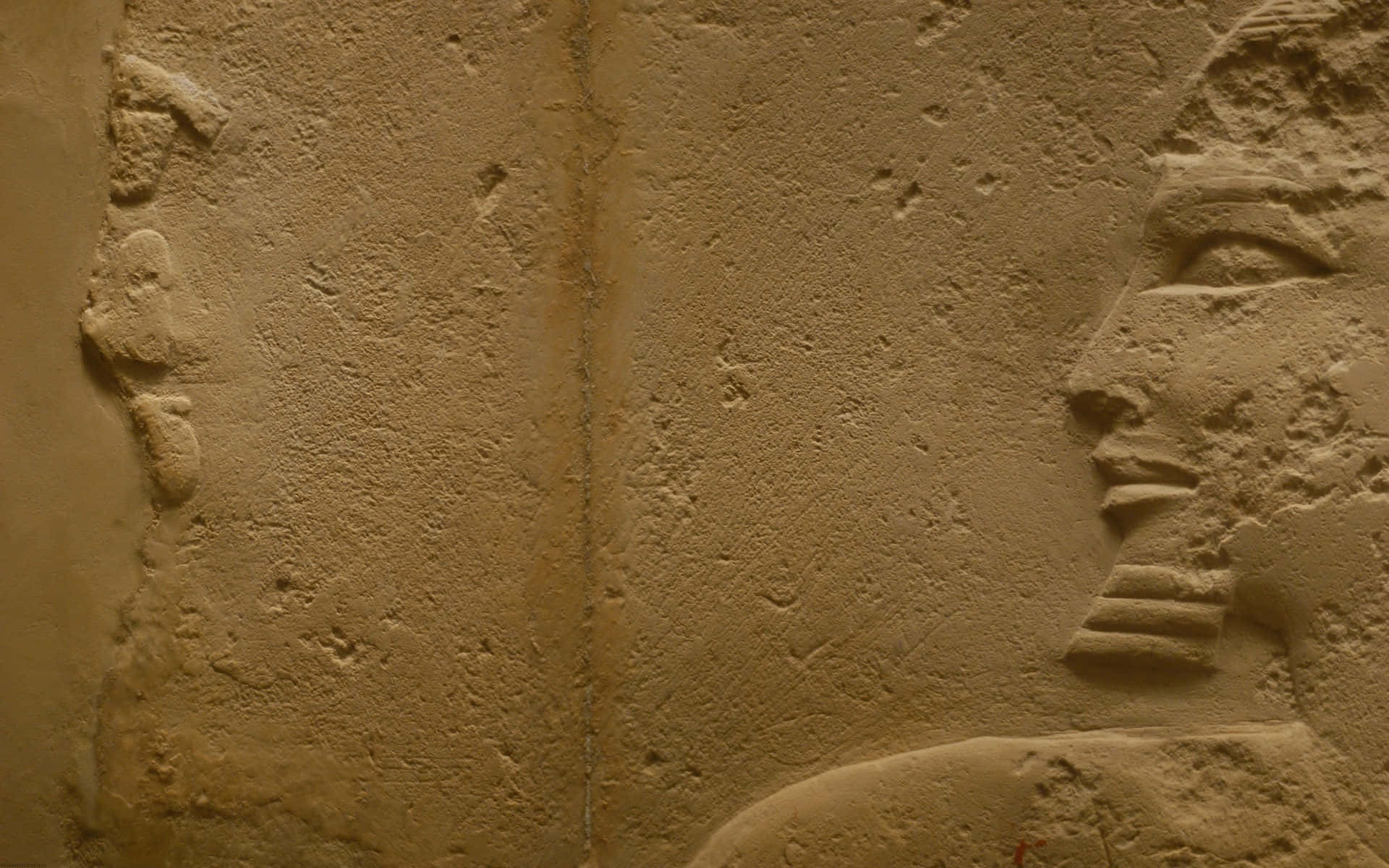 A Relief Of A Man