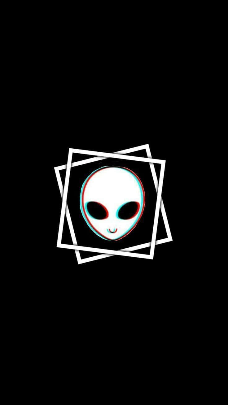 A Retro, Playful Look Of A Cute Glitch Background