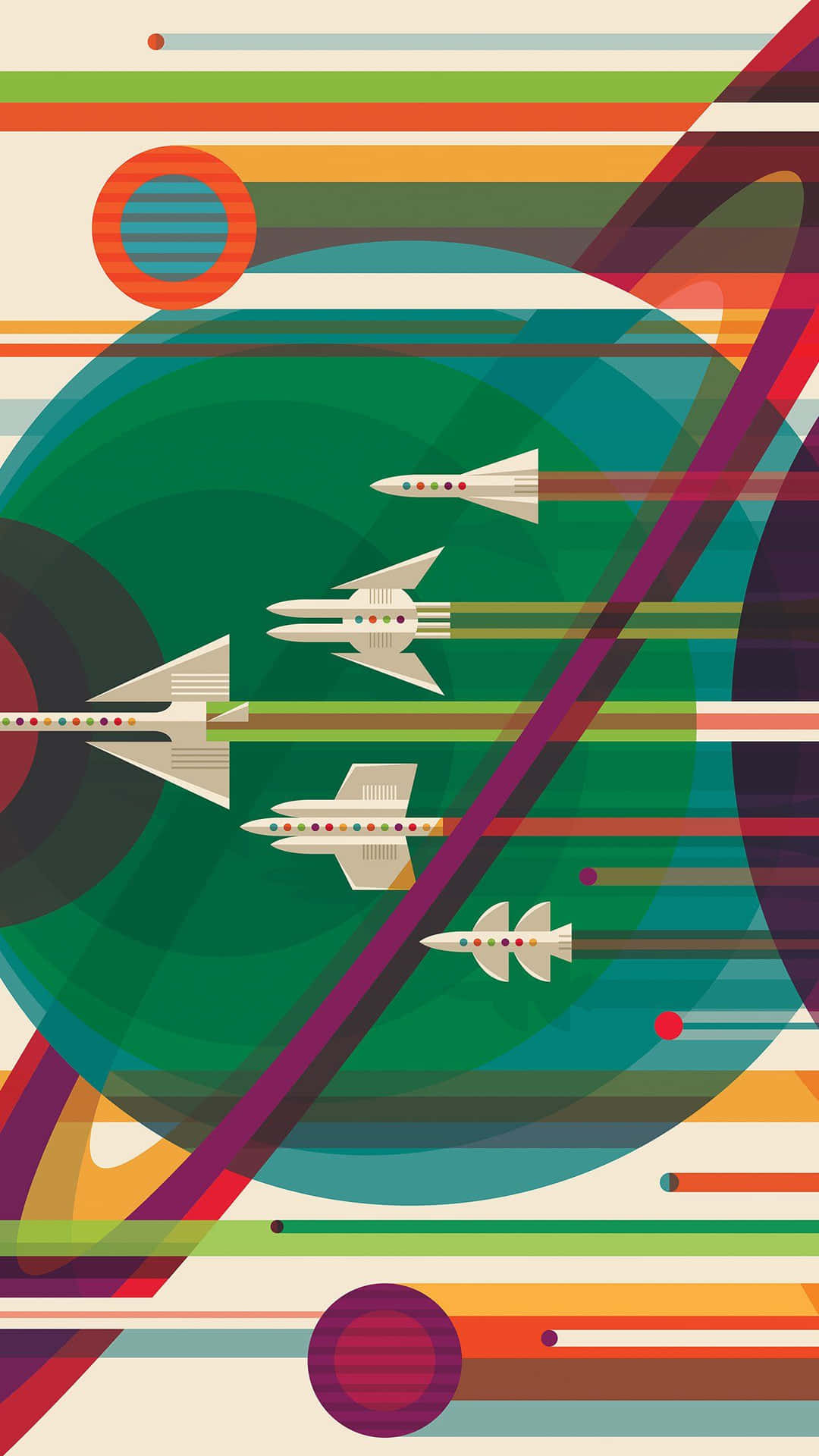 A Retrospective - The 80s Iphone Background
