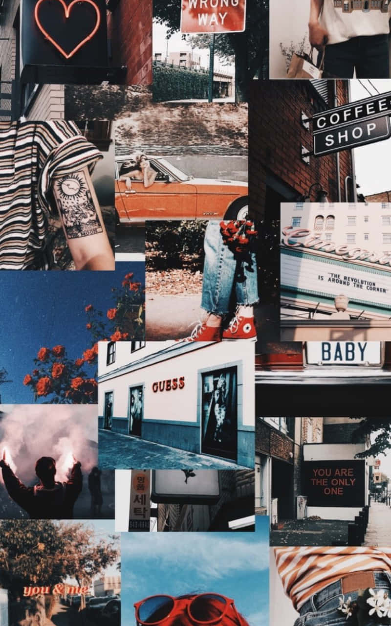 A Richly Detailed Vintage Collage Background