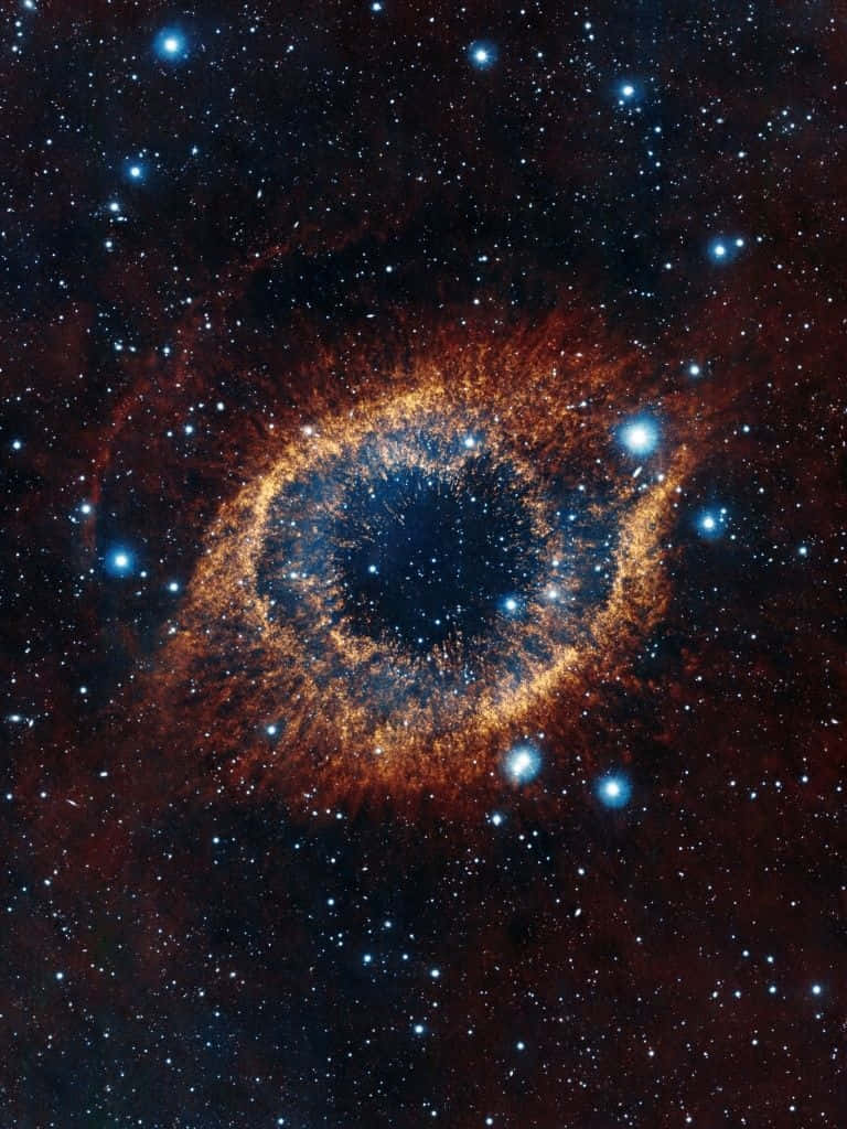 A Ring Shaped Nebula In Space
