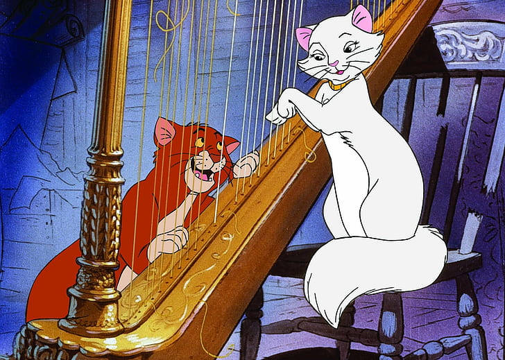 A Romantic Evening With The Aristocats Background