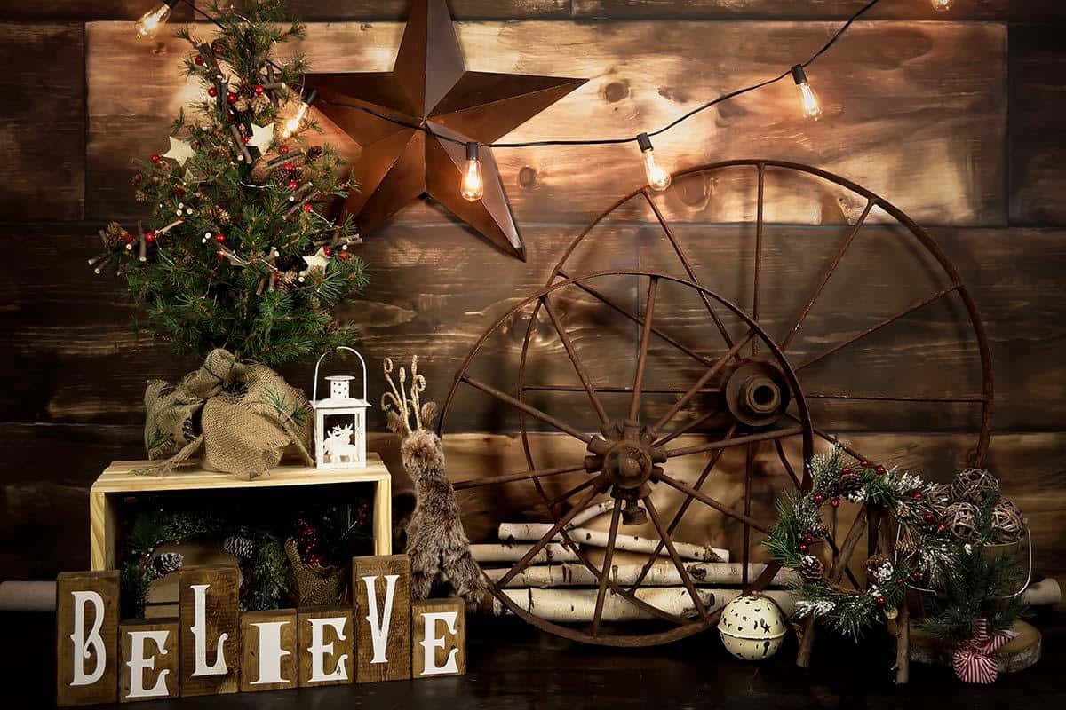 A Rustic Farmhouse Christmas