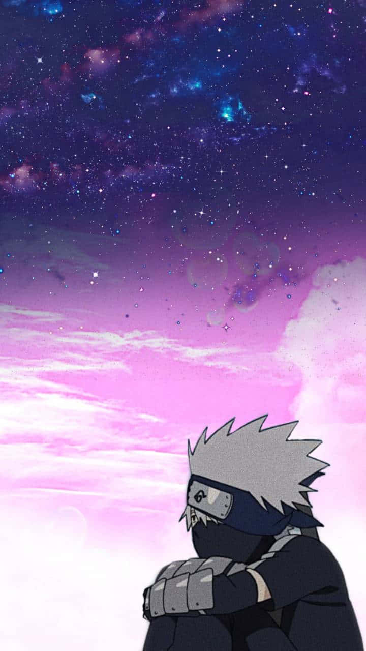 A Sad Kakashi Contemplating Background