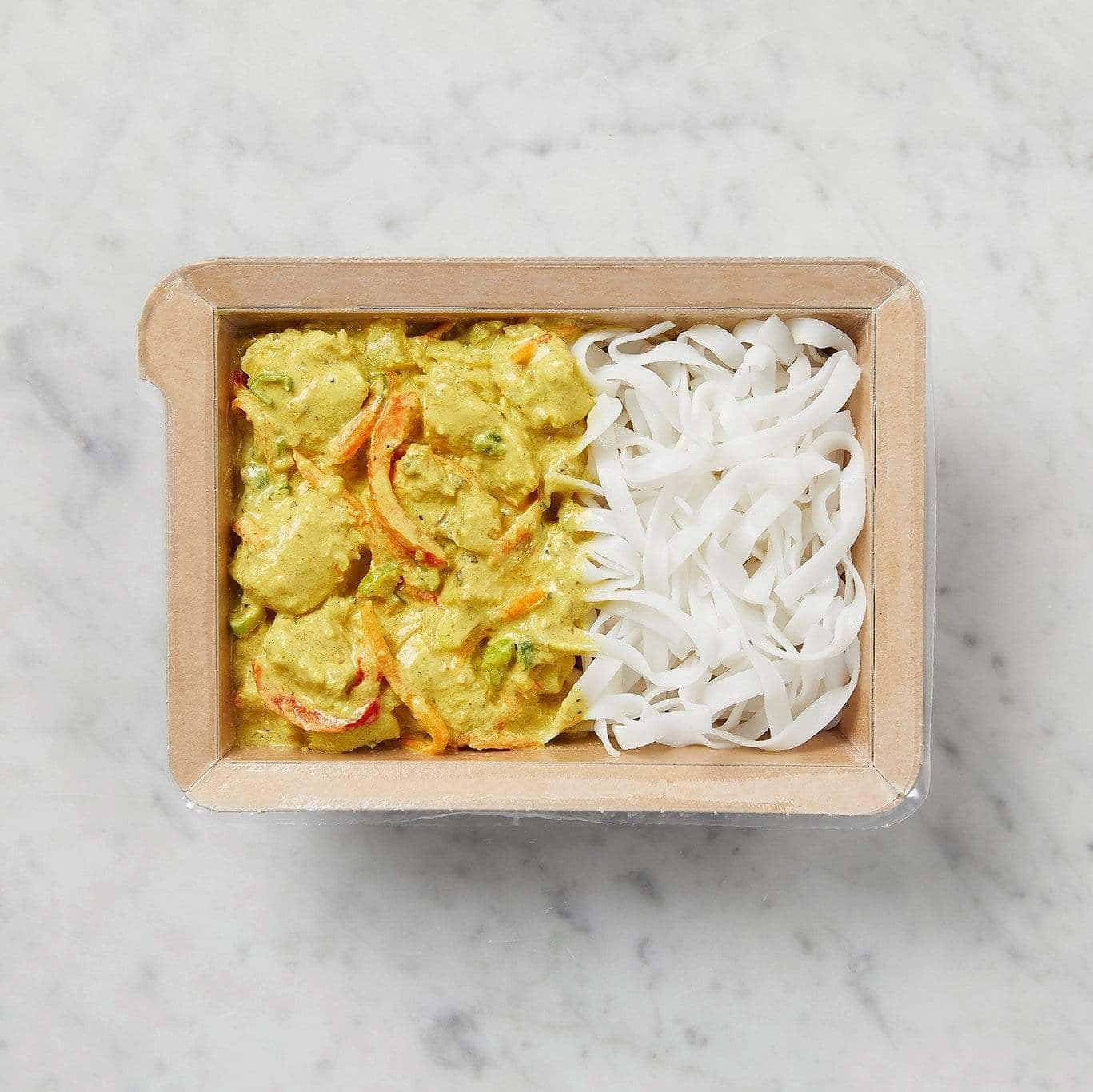 A Savory Bowl Of Microwaveable Curry Laksa