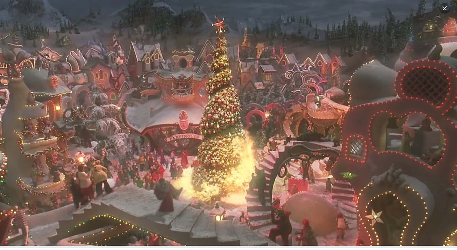 A Scene From The Movie 'the Nutcracker' Background