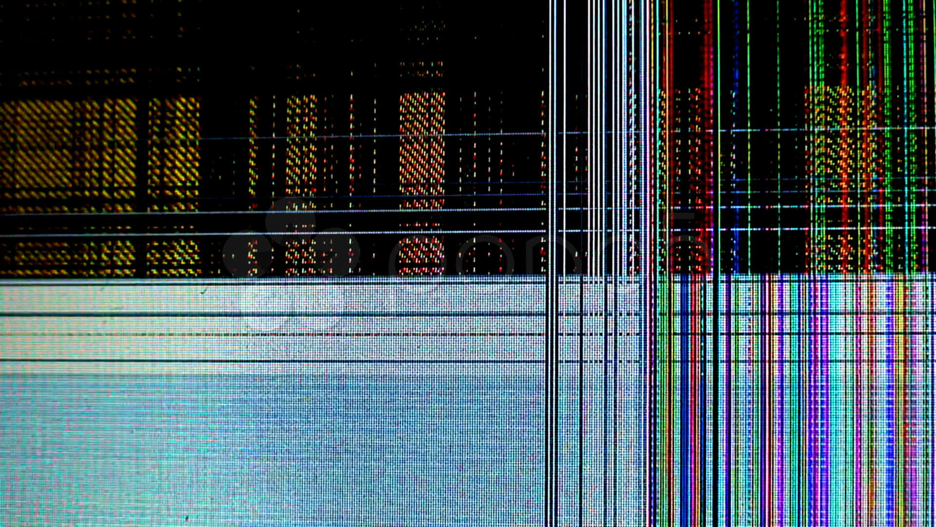 A Screen With A Colorful Pattern Of Lines Background