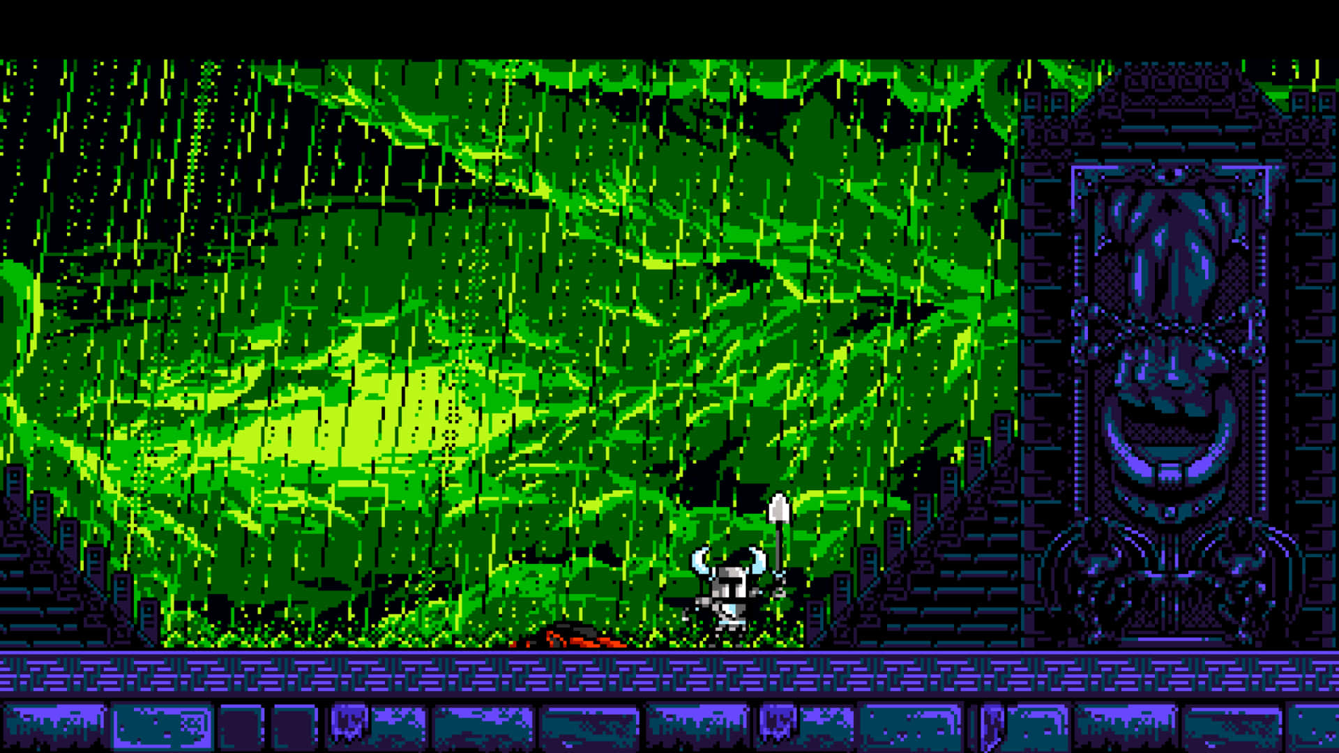 A Screenshot Of A Video Game With A Green Screen Background