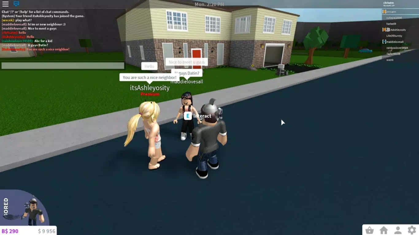 A Screenshot Of A Virtual World With People Walking In The Street