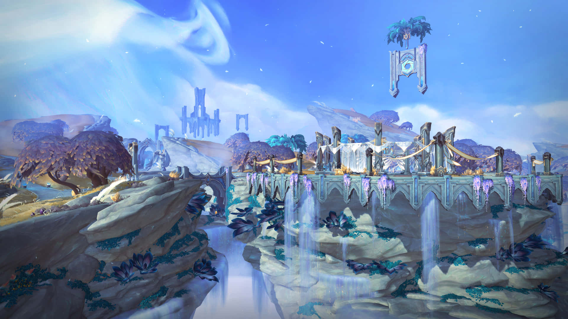 A Screenshot Of A World Of Warcraft Game Background