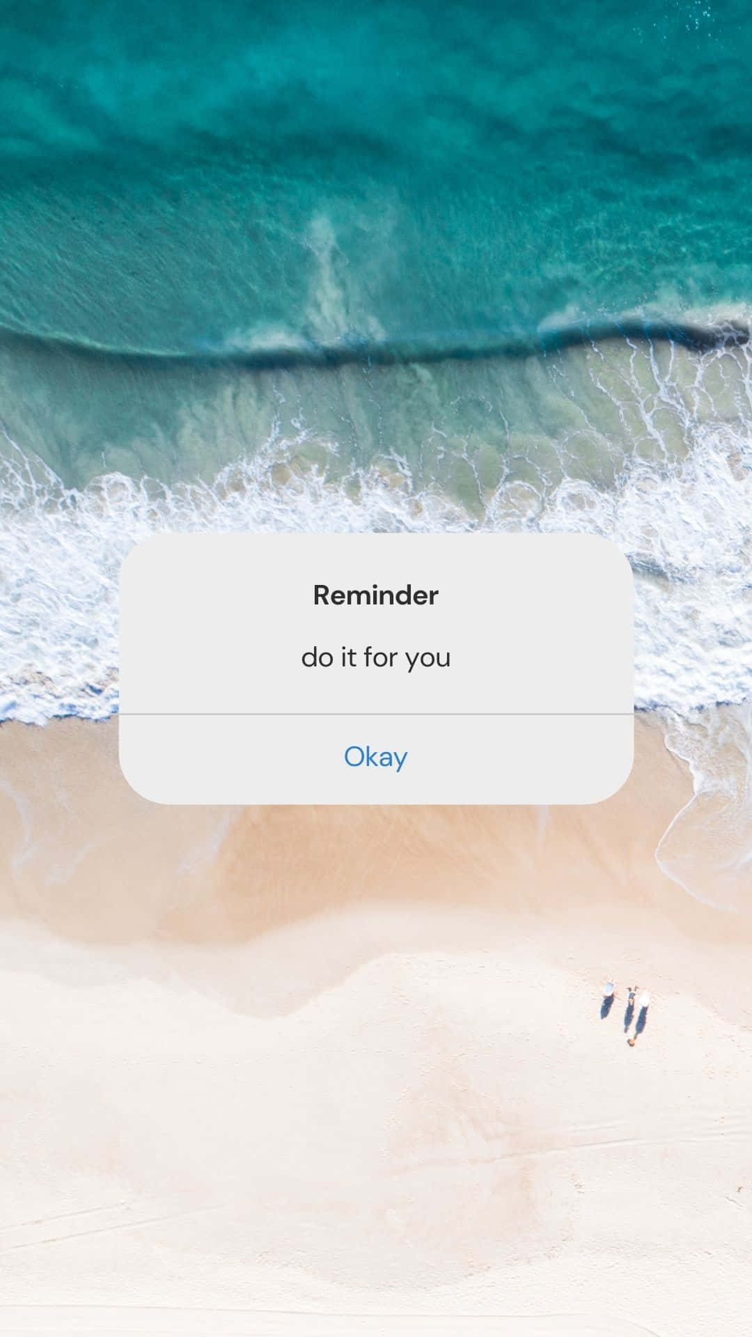 A Screenshot Of The App's Notification Screen Background