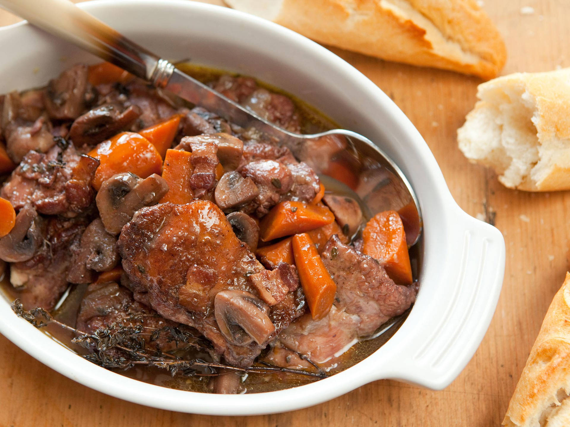 A Scrumptious Serving Of Coq Au Vin