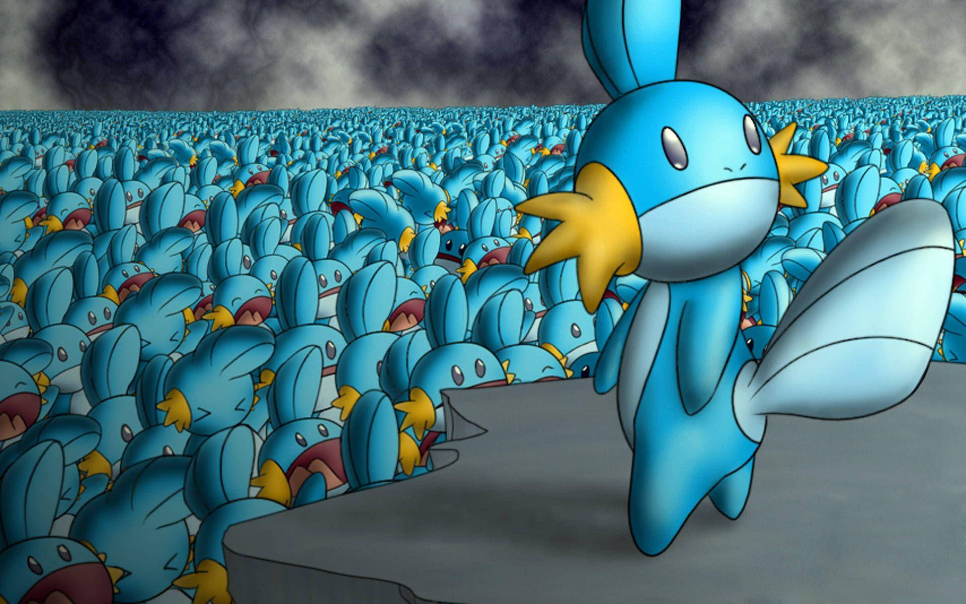 A Sea Of Mudkips Background