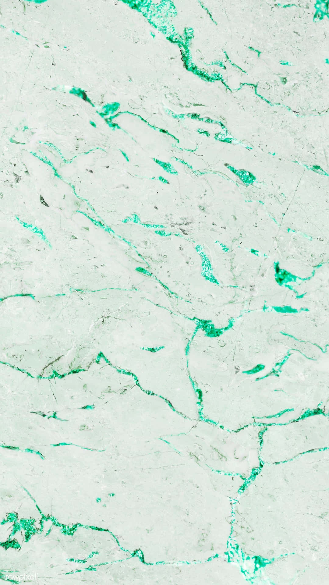 A Serene, Mint Green Marble Surface. Background