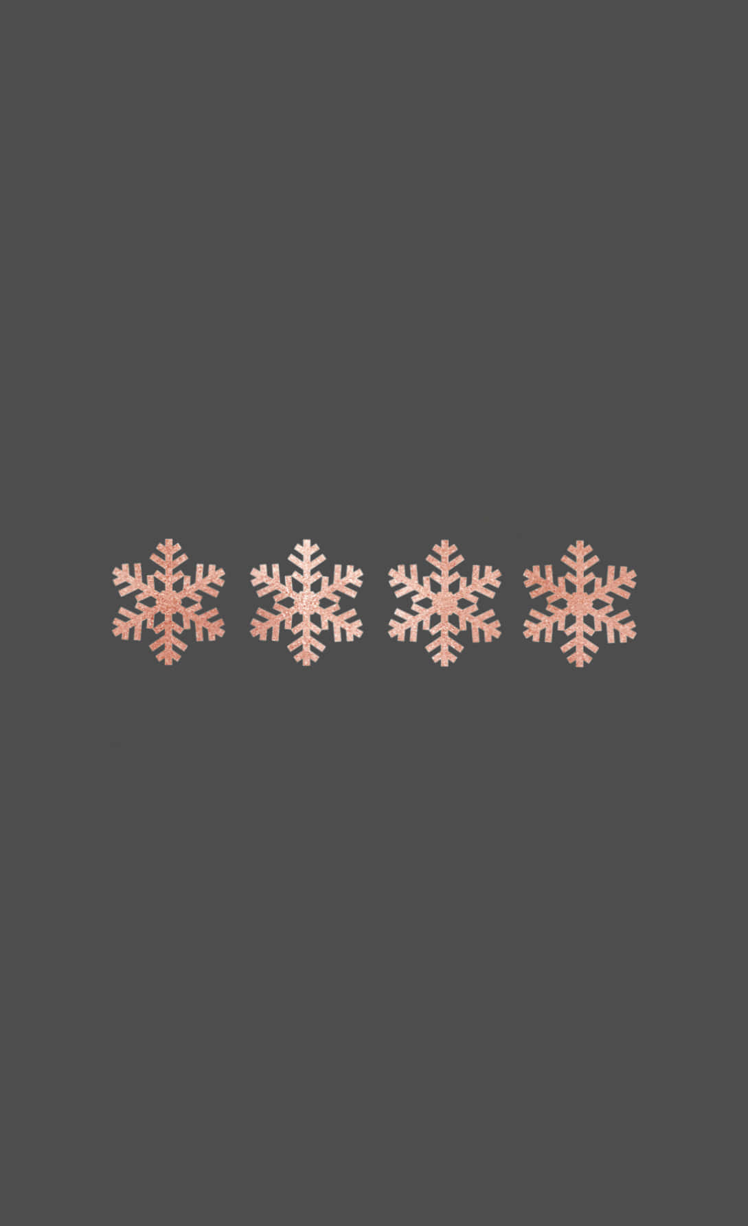 A Set Of Snowflakes On A Gray Background Background