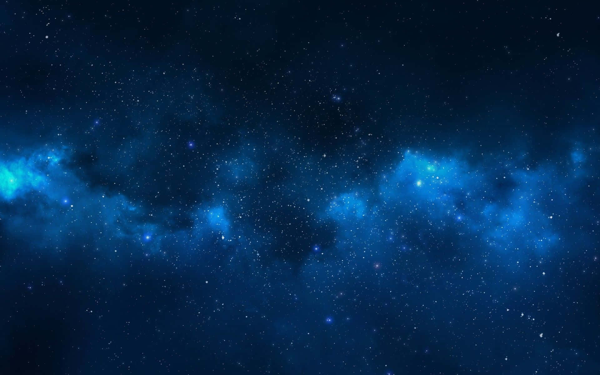 A Shimmering Sky Filled With Dark Blue Stars Background