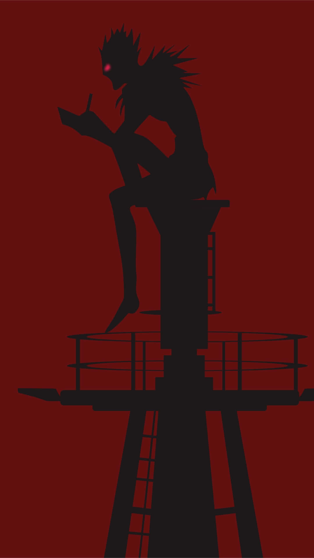 A Shinigami Reaping A Soul Background