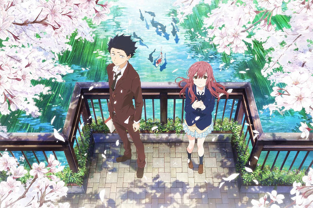 A Silent Voice Couple Sakura Creek